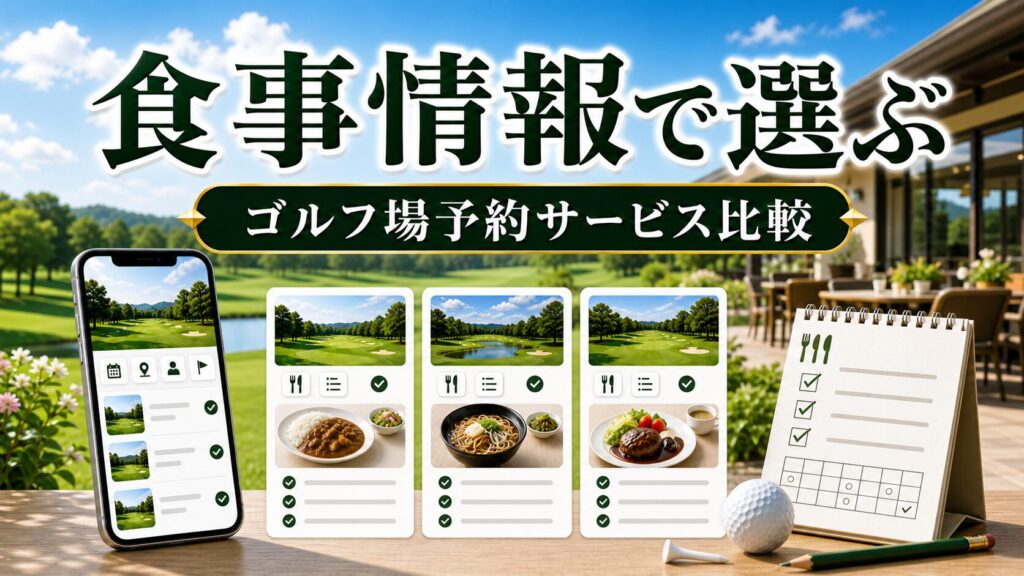 食事・レストラン情報で選ぶ予約サービス比較のアイキャッチ画像