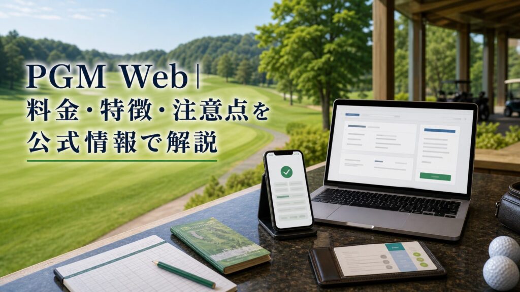 PGM Web｜料金・特徴・注意点を公式情報で解説のアイキャッチ画像